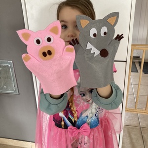 Róka gyerekbáb  - játék & sport - bábok - báb készlet - Meska.hu