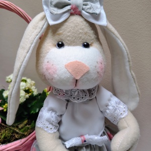 Nyuszi lány, Otthon & Életmód, Dekoráció, Fali és függő dekoráció, Térkép, Varrás, MESKA