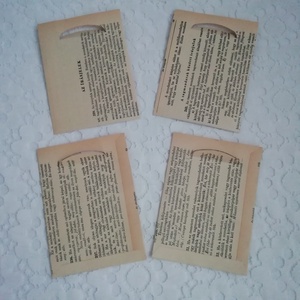 10 db Öko ajándéktasak, Otthon & Életmód, Papír, írószer, Ajándékzsák, csomagolás, Ajándékozás kellékei, Újrahasznosított alapanyagból készült termékek, Mindenmás, MESKA