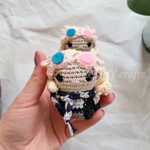 Horgolt Luna - játék & sport - plüssállat & játékfigura - más figura - Meska.hu