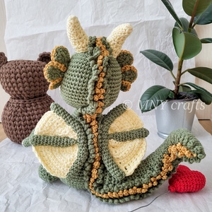 Sárkány - játék & sport - plüssállat & játékfigura - más figura - Meska.hu