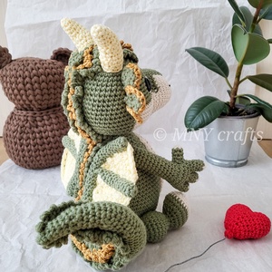 Sárkány - játék & sport - plüssállat & játékfigura - más figura - Meska.hu