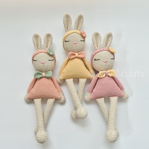 Horgolt nyuszi, Játék & Sport, Plüssállat & Játékfigura, Nyuszi, Horgolás, MESKA