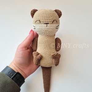 Horgolt vidra - Meska.hu