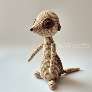 Horgolt szurikáta - Meska.hu