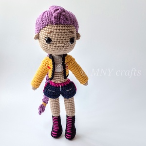 Horgolt Rumi, Játék & Sport, Baba & babaház, Öltöztethető baba, Horgolás, Hímzés, MESKA