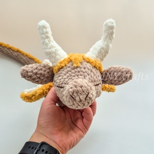 Sárkány, Játék & Sport, Plüssállat & Játékfigura, Plüss sárkány, Hímzés, Horgolás, MESKA