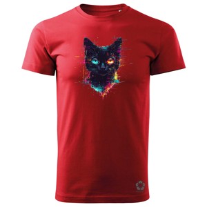 Pixel macska v4 férfi póló, Ruha & Divat, Férfi ruha, Póló, , MESKA
