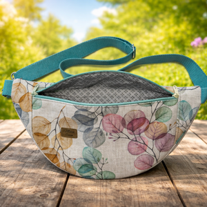 Színes leveles nagy Moonlight belt bag - táska & tok - övtáska - Meska.hu