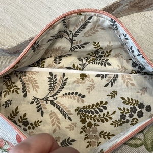 Rózsás virágos nagy Moonlight belt bag - táska & tok - övtáska - Meska.hu