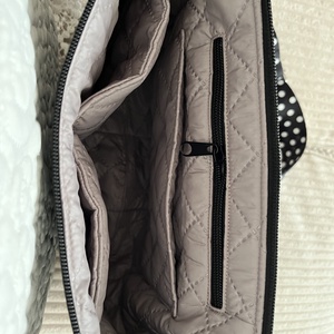 Luna bag fekete, pöttyös hevederrel - táska & tok - kézitáska & válltáska - vállon átvethető táska - Meska.hu