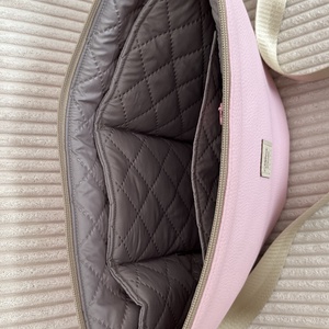 Luna bag matt rózsaszín - táska & tok - kézitáska & válltáska - vállon átvethető táska - Meska.hu