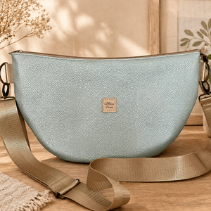 Luna bag, metál zöld - Meska.hu
