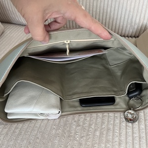 Luna bag, metál zöld - táska & tok - kézitáska & válltáska - vállon átvethető táska - Meska.hu