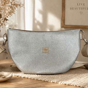 Luna bag, ezüst metál - Meska.hu