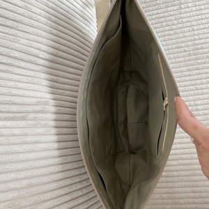 Luna bag, ezüst metál - táska & tok - kézitáska & válltáska - vállon átvethető táska - Meska.hu