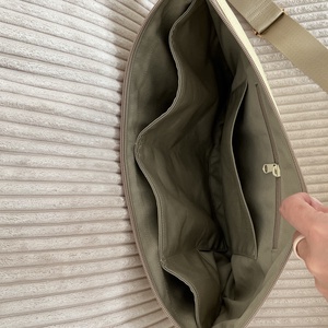 Luna bag vanília metál fényű - táska & tok - kézitáska & válltáska - vállon átvethető táska - Meska.hu