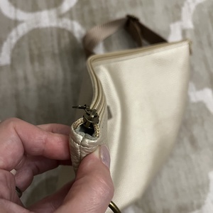 Luna bag világos barna metál fényű - táska & tok - kézitáska & válltáska - vállon átvethető táska - Meska.hu
