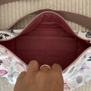 Moonlight crossbody pillangós - táska & tok - kézitáska & válltáska - vállon átvethető táska - Meska.hu