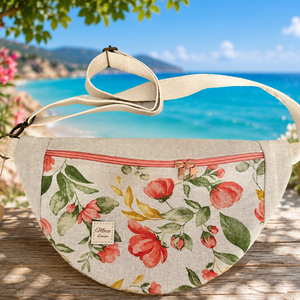 Moonlight festői virágos belt bag - Meska.hu
