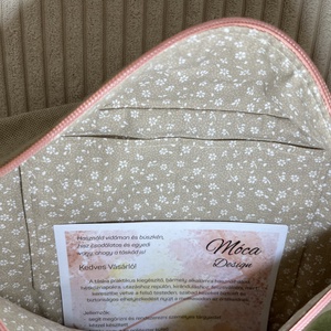 Moonlight festői virágos belt bag - táska & tok - kézitáska & válltáska - vállon átvethető táska - Meska.hu