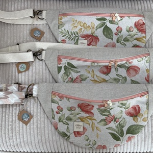 Moonlight festői virágos belt bag - táska & tok - kézitáska & válltáska - vállon átvethető táska - Meska.hu
