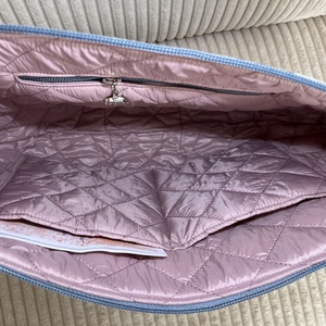Luna Plena crossbody bag kék virágos - táska & tok - kézitáska & válltáska - vállon átvethető táska - Meska.hu