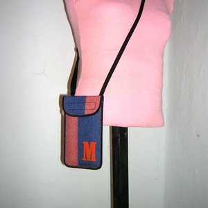 Mobiltok állítható pánttal  XL telefon tartó Nyakba akasztható kistáska - táska & tok - pénztárca & más tok - telefontok - Meska.hu