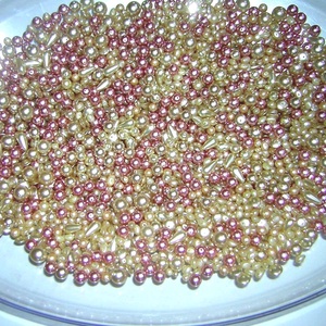 1 kg Ömlesztett vegyes Tekla gyöngy üveggyöngy  - kellékek & szerszámok - gyöngyfűzés kellékek - üveggyöngy - Meska.hu