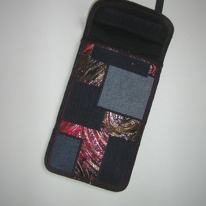 Mobiltok állítható pántos  XL telefon tartó Nyakba akasztható kistáska  2az1ben - táska & tok - pénztárca & más tok - telefontok - Meska.hu