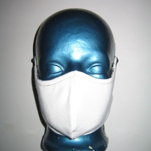 Púder színű drótos maszk fülre akasztható orrmerevítős arcmaszk textil szájmaszk  - maszk, arcmaszk - női - Meska.hu