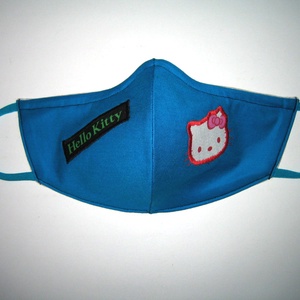 Hello Kitty Egyedi orrmerevítős Szájmaszk 2in1 arcmaszk biciklis maszk   - női - női - Meska.hu
