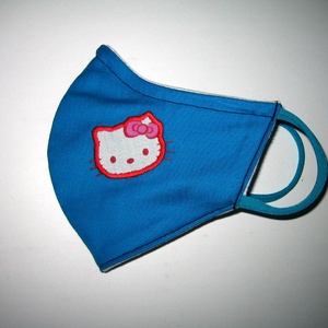 Hello Kitty Egyedi orrmerevítős Szájmaszk 2in1 arcmaszk biciklis maszk   - női - női - Meska.hu