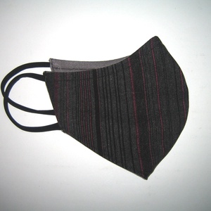 Egyedi szájmaszk fülre akasztható arcmaszk textil maszk csíkos - női - női - Meska.hu