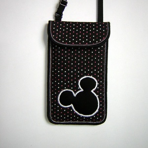Állítható pántos mobiltok  Plus-os méretű telefonokhoz  Mickey egér #telefontok - táska & tok - pénztárca & más tok - telefontok - Meska.hu