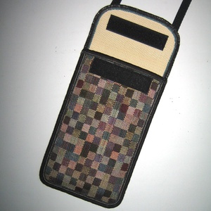Telefontok állítható pánttal XL mobil tartó nyakbaakasztható kistáska - táska & tok - pénztárca & más tok - telefontok - Meska.hu