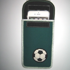 Focis Mobiltok nagyméretű telefonhoz 2in1 állítható pántos mini oldaltáska Zöld Fehér fradi #zöldfehér - táska & tok - pénztárca & más tok - telefontok - Meska.hu