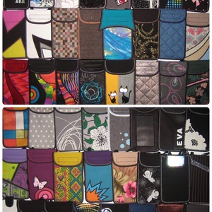 Pandás telefontok állítható pántos kistáska plus-os méretű telefonokhoz 2in1  - táska & tok - pénztárca & más tok - telefontok - Meska.hu