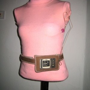 Ablakos Insulin pumpa tartó tok Drapp #inzulinpumpa#tok - táska & tok - övtáska - Meska.hu