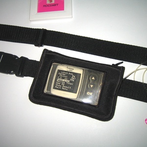 Ablakos Insulin pumpa tartó tok Fekete  #inzulinpumpatok Unisex - Meska.hu