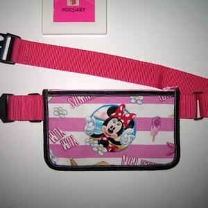 Mobiltok telefon tartó mini övtáska Minnie Mouse  - táska & tok - övtáska - Meska.hu