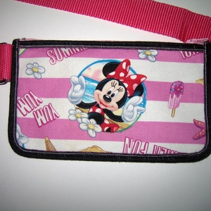 Mobiltok telefon tartó mini övtáska Minnie Mouse  - táska & tok - övtáska - Meska.hu