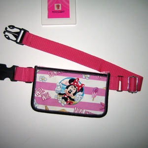 Mobiltok telefon tartó mini övtáska Minnie Mouse , Táska & Tok, Övtáska, Varrás, MESKA