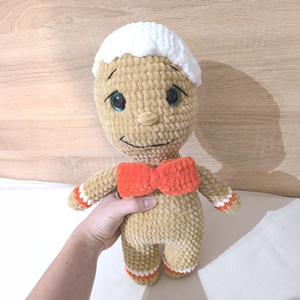 Óriás csillogós Mézike amigurumi figura - játék & sport - plüssállat & játékfigura - plüss mesefigurák - Meska.hu