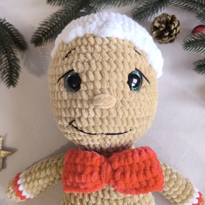Óriás csillogós Mézike amigurumi figura - játék & sport - plüssállat & játékfigura - plüss mesefigurák - Meska.hu