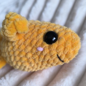 Bubbi, a horgolt halacska - játék & sport - plüssállat & játékfigura - más figura - Meska.hu