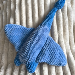 Manta, a horgolt óriás rája - játék & sport - plüssállat & játékfigura - más figura - Meska.hu