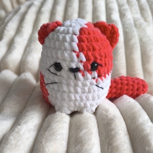 Paprika, a horgolt cica, Játék & Sport, Plüssállat & Játékfigura, Cica, Horgolás, MESKA