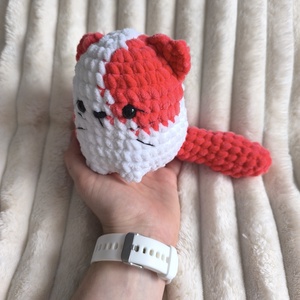 Paprika, a horgolt cica - játék & sport - plüssállat & játékfigura - cica - Meska.hu