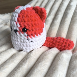 Paprika, a horgolt cica - játék & sport - plüssállat & játékfigura - cica - Meska.hu